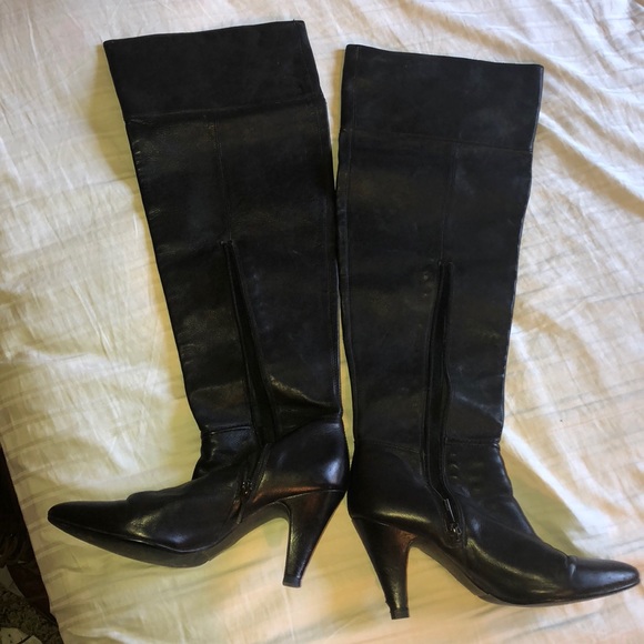 Zara Shoes Zara Over The Knee Boots Poshmark